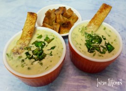SPINACH IN COCONUT CREAM SOUP RECIPE